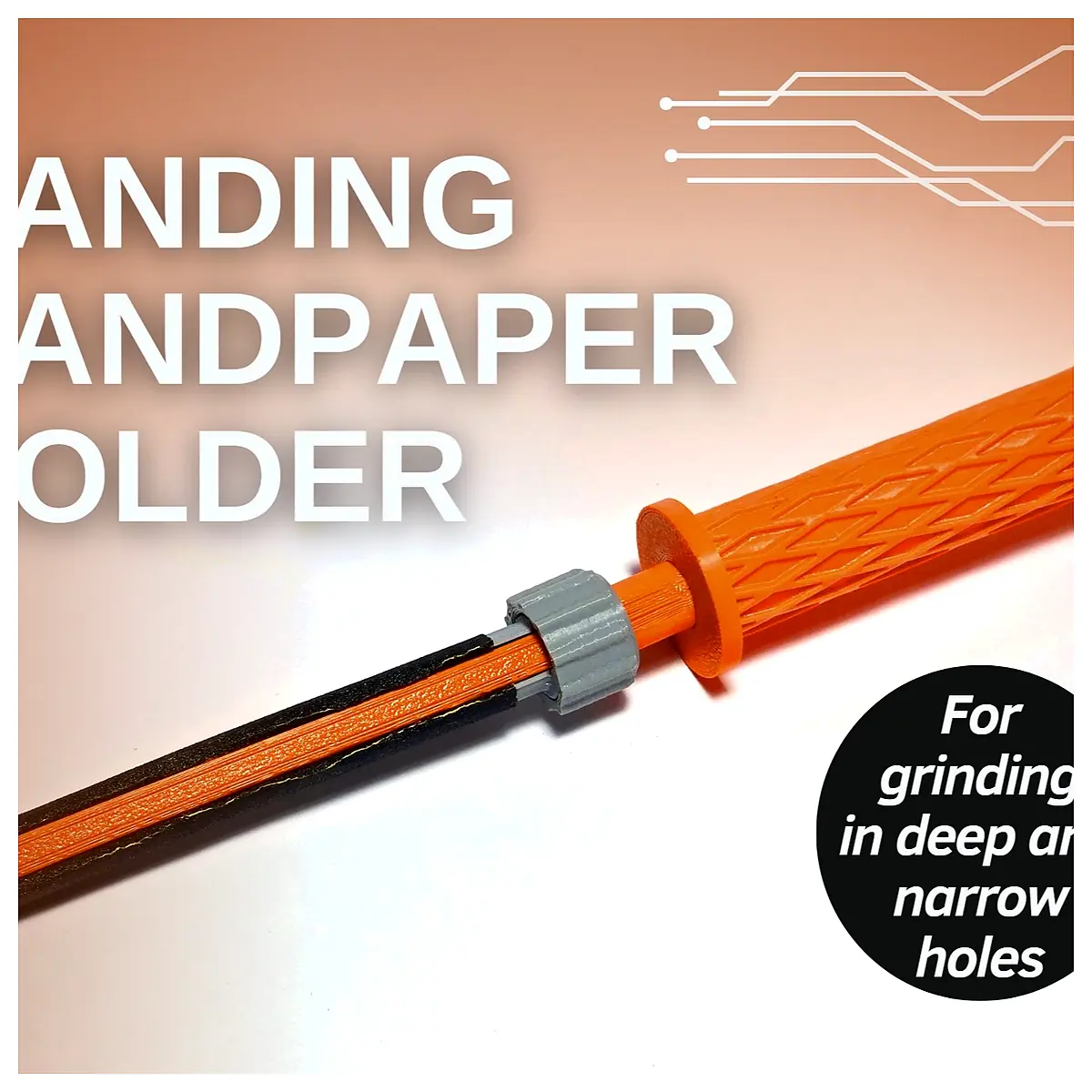 Sandpaper Holder Sanding Block Sandpaper Clamp Grinding Tool Sandpaper Support Sandpaper Grips Sandpaper Accessories