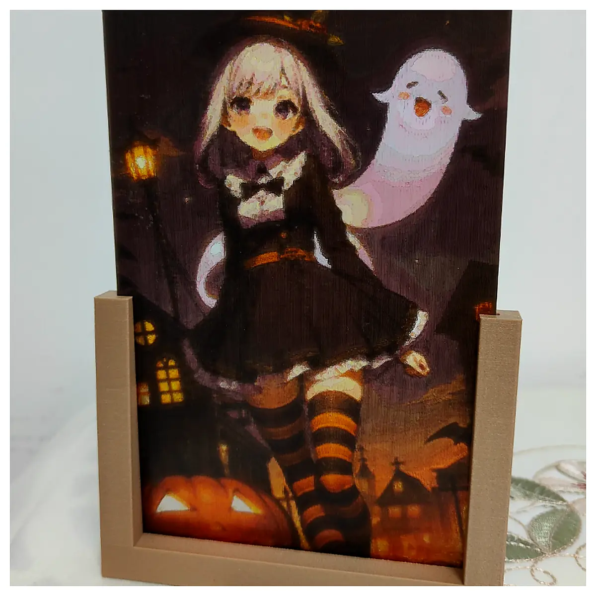 3D Printed Photo Halloween Ghost Model Decoration Party Props Horror Theme Scene Accessories 3D Printed Girl