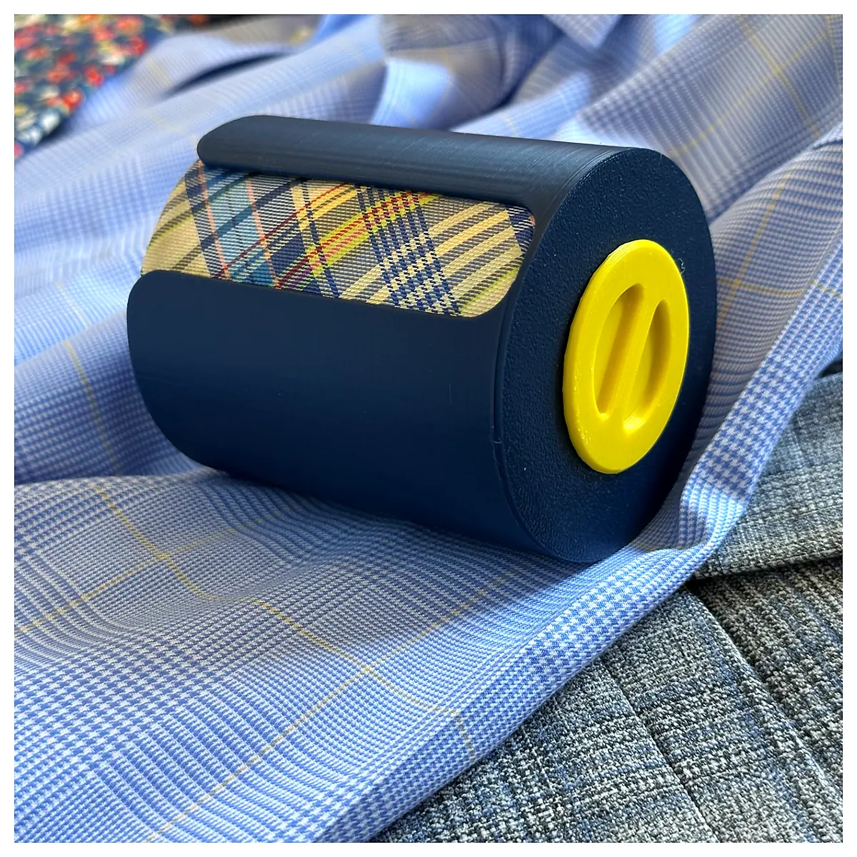 Tie Winder Travel Case Necktie Organizer Silk Tie Storage Case Neck Support Travel Accessories
