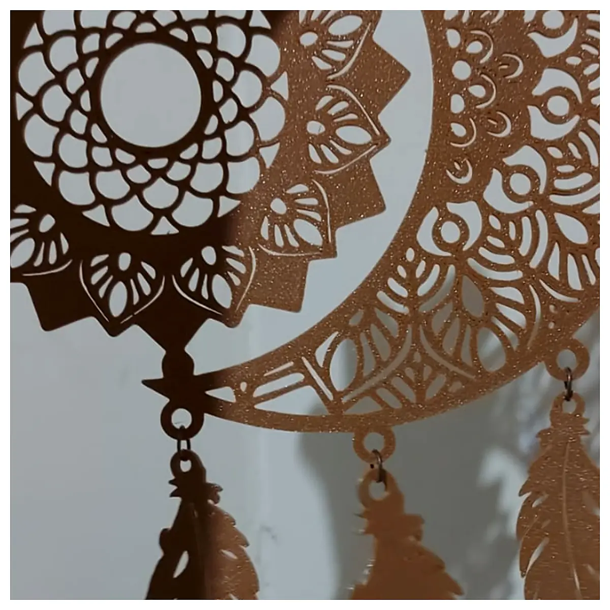 Dream Catcher 3 Feather Hanging Decoration Spiritual Purification Energy Luck Ornament