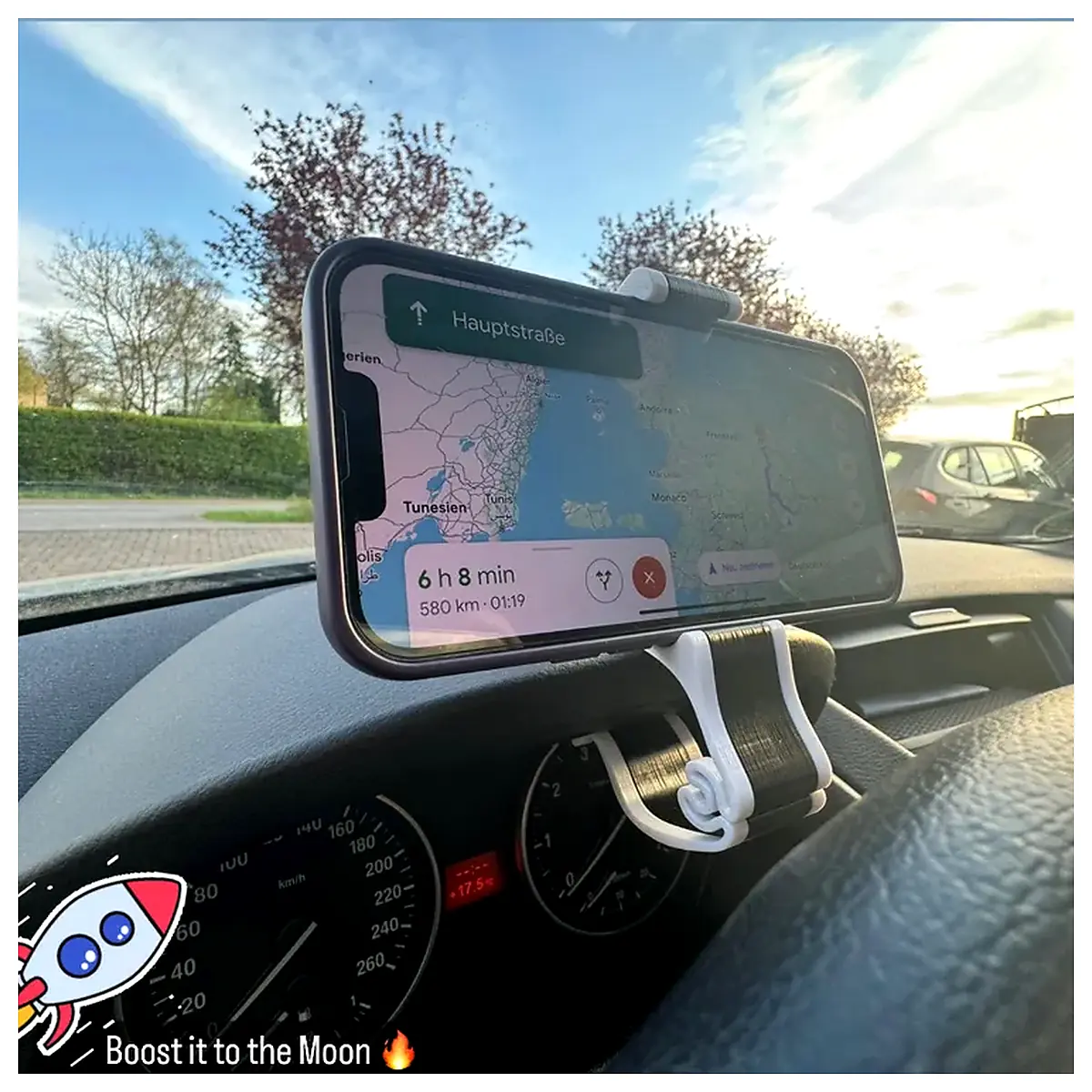 Car Phone Holder Clip Mount Stand Support Universal Phone Holder Accessories Replacement Parts Repair