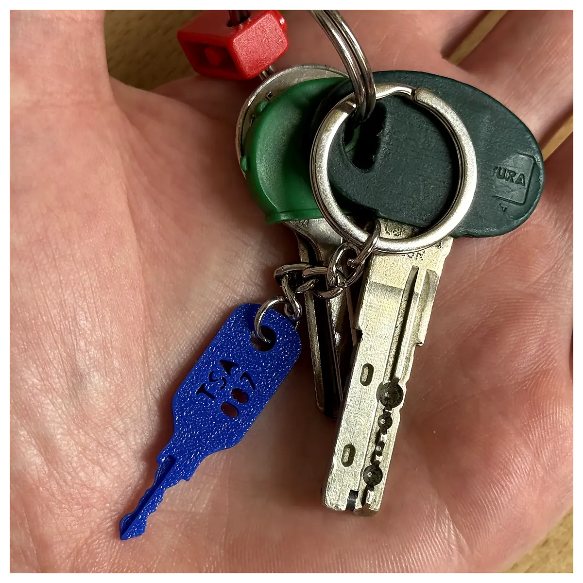 TSA 007 Key Duplication Cloning Key Code Unlock Repair Parts Replacement Keys Security Access