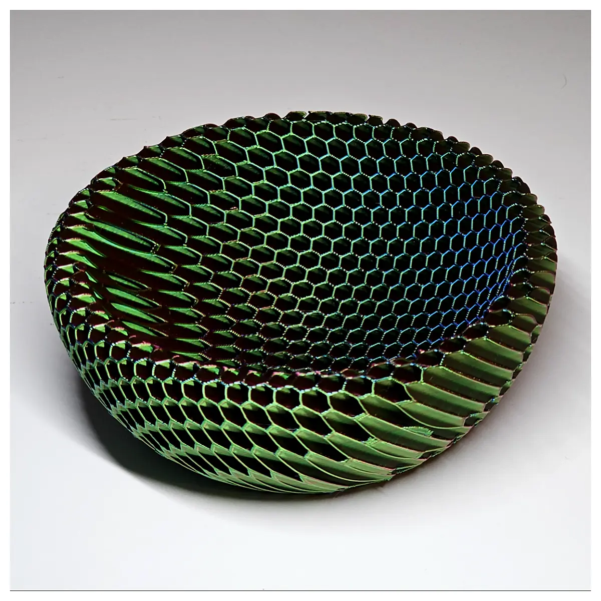 Hexagonal Bowl Multicolor Gradient Versatile Kitchen Decor Ceramic Bowl Dishware Accessories