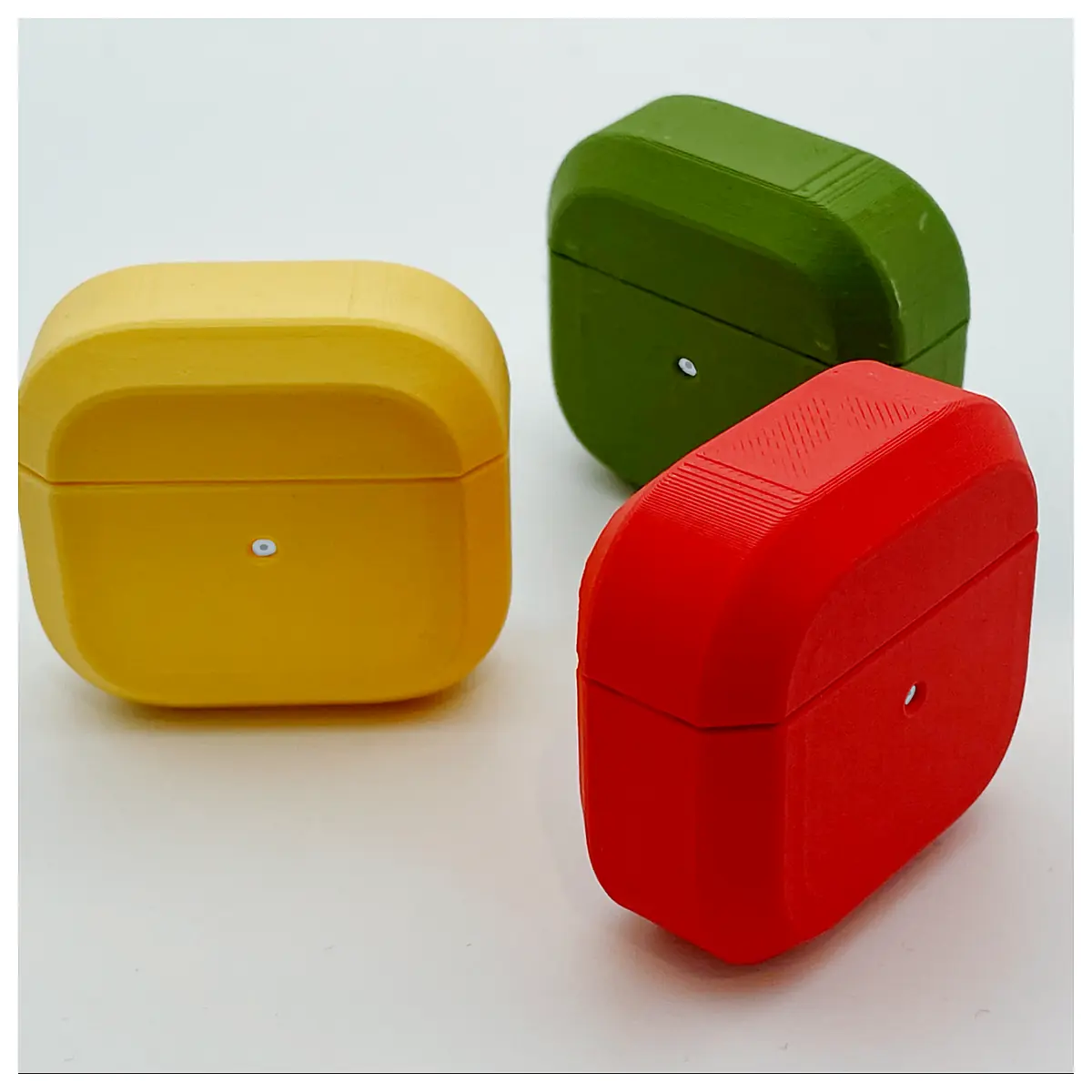 Flat Edge AirPods 4 Case Protective Cover Durable Shell Full Protection Drop Proof Compatibility Phone Accessories