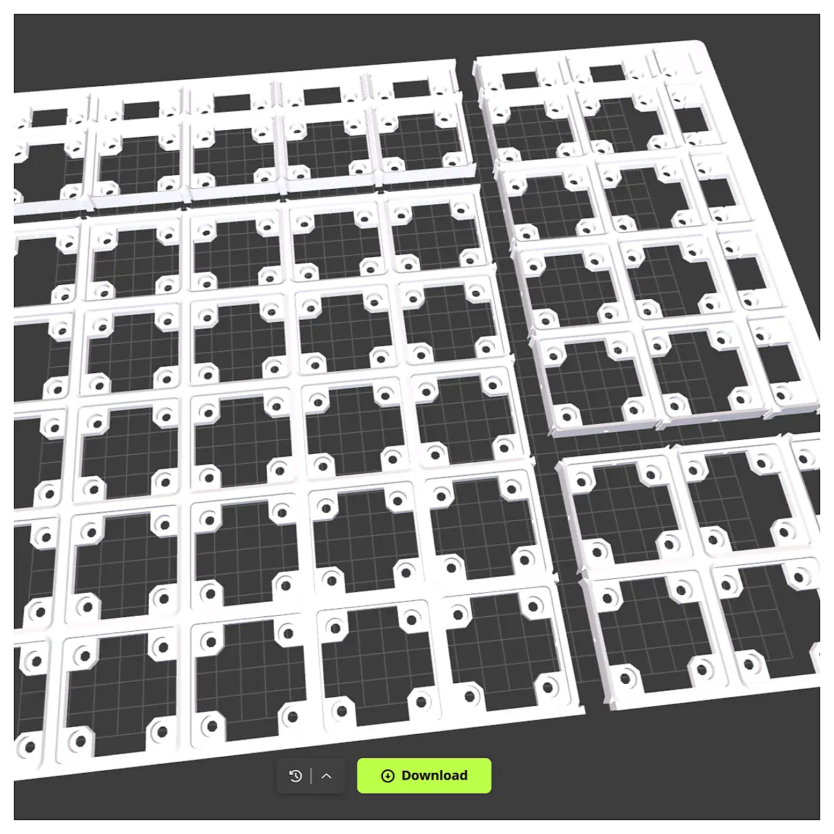 Gridfinity Interlocking Baseplate System Parts Accessories Repair Installation Assembly Modular