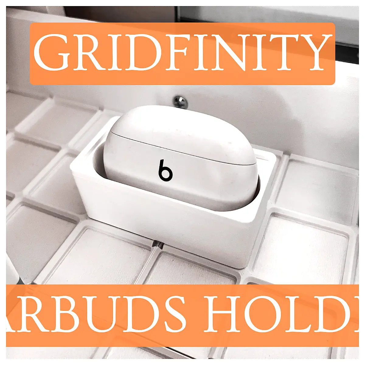 Gridfinity Earbuds Holder Case Accessories Organizer Parts Storage Universal Compatible