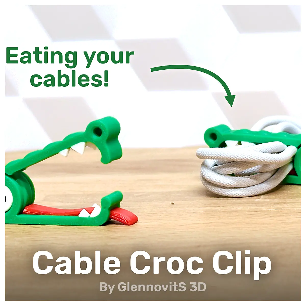 Cable Clips Organizer Quick Cartoon Style Flexible Clips Cable Management Accessories