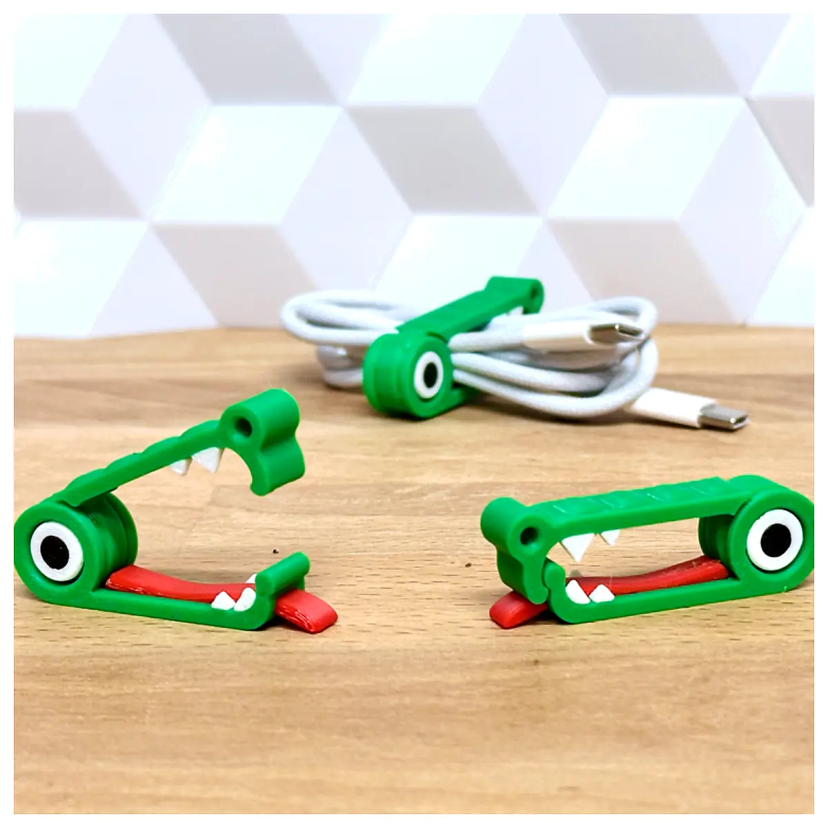 Cable Clips Organizer Quick Cartoon Style Flexible Clips Cable Management Accessories