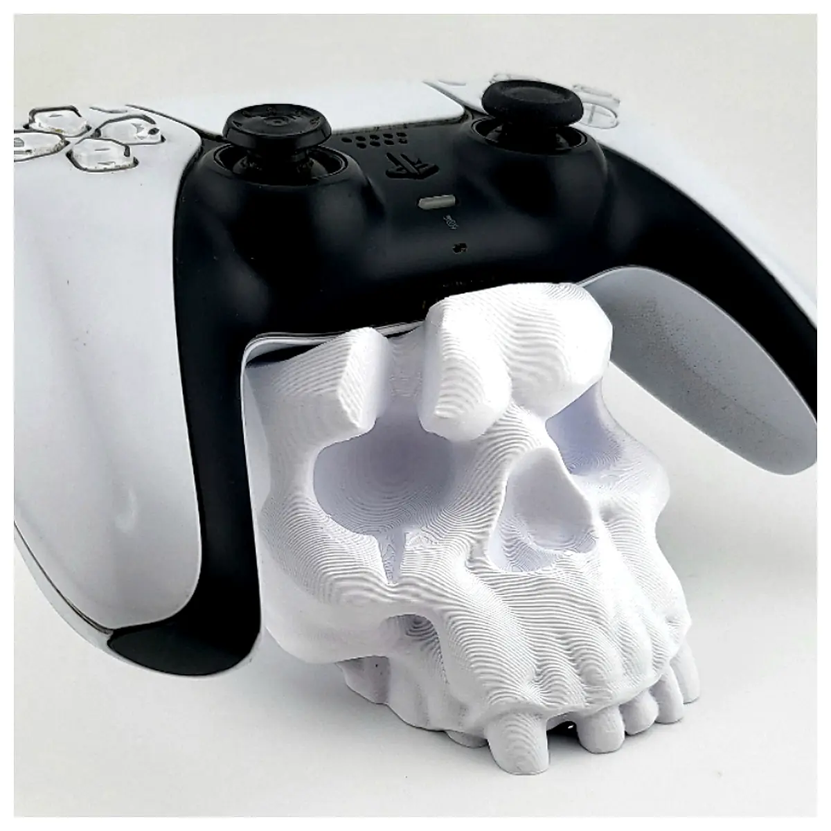 PS5 Skull Stand Game Accessory Phone Stand Desktop Decoration Skull Holder Skull Support