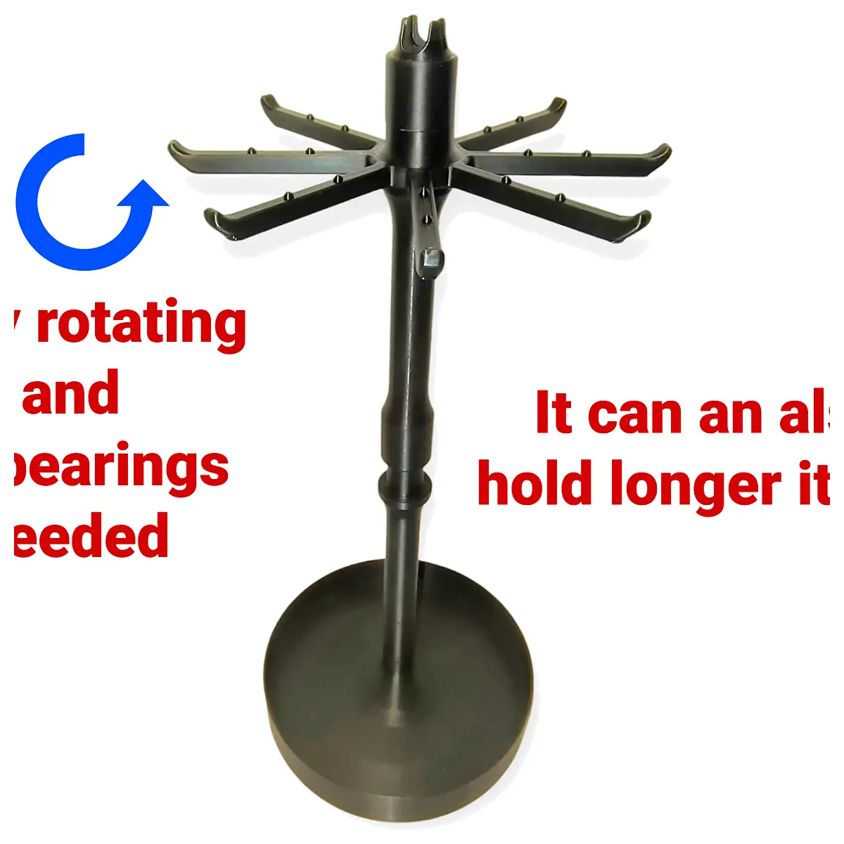 Rotating Jewelry Display Stand Keychains Spinner Jewelry Holder Rotating Display Accessories
