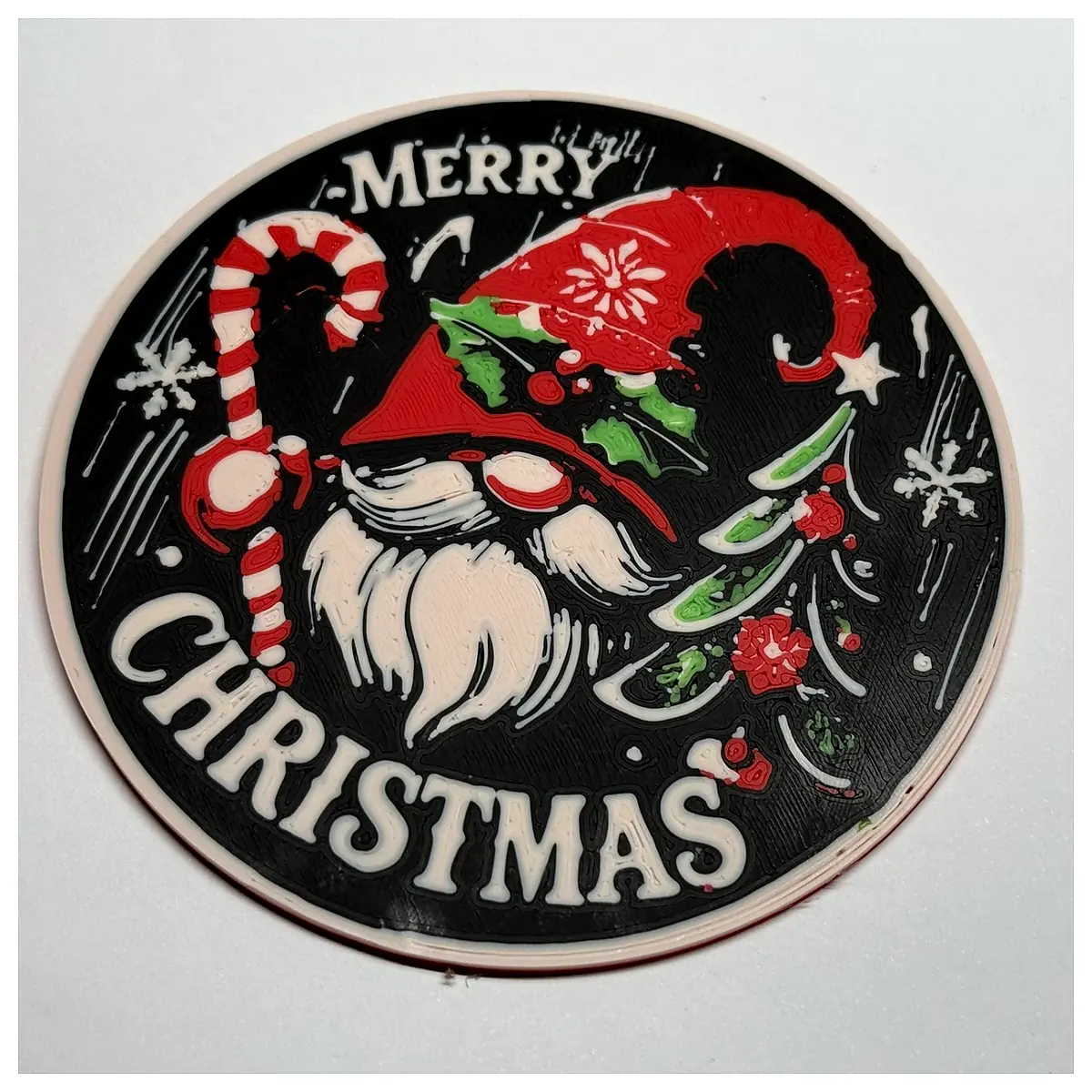 Christmas Coasters Container Protect Table Decor Festive Sale Discount Buy Enhance