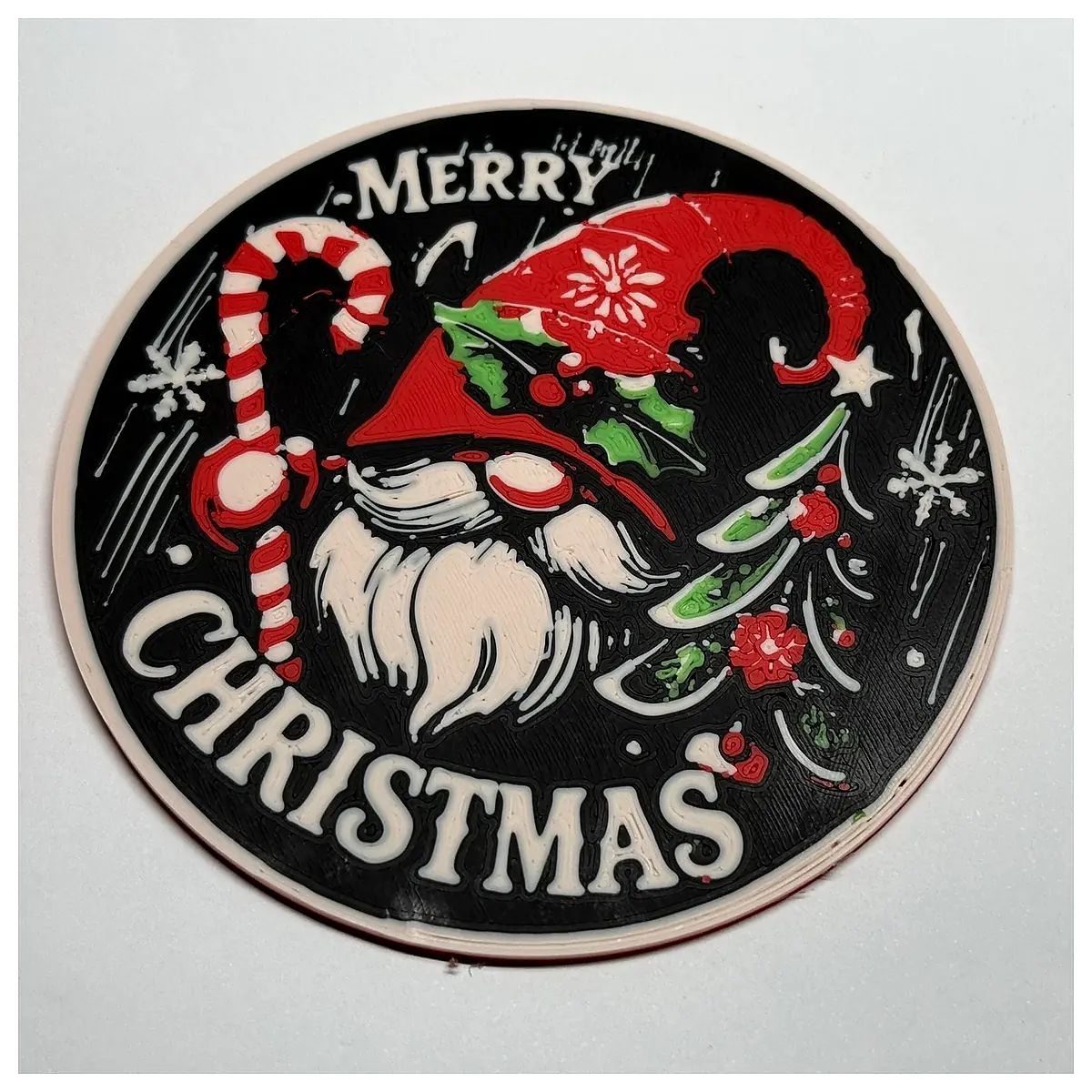 Christmas Coasters Container Protect Table Decor Festive Sale Discount Buy Enhance