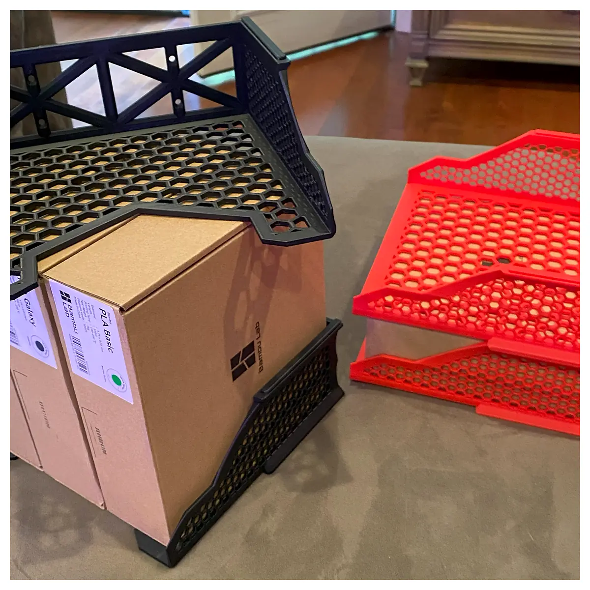 Modular Filament Storage Basket Organizer Bins Storage Containers Parts Box Storage Solutions