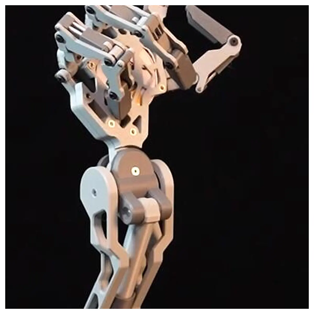 Wireless Charging Articulating Mechanical Hand Flexible Joints Robotic Arm Accessory Charging Device