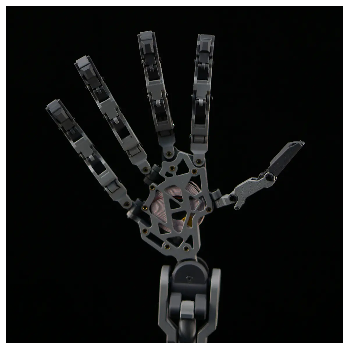 Wireless Charging Articulating Mechanical Hand Flexible Joints Robotic Arm Accessory Charging Device