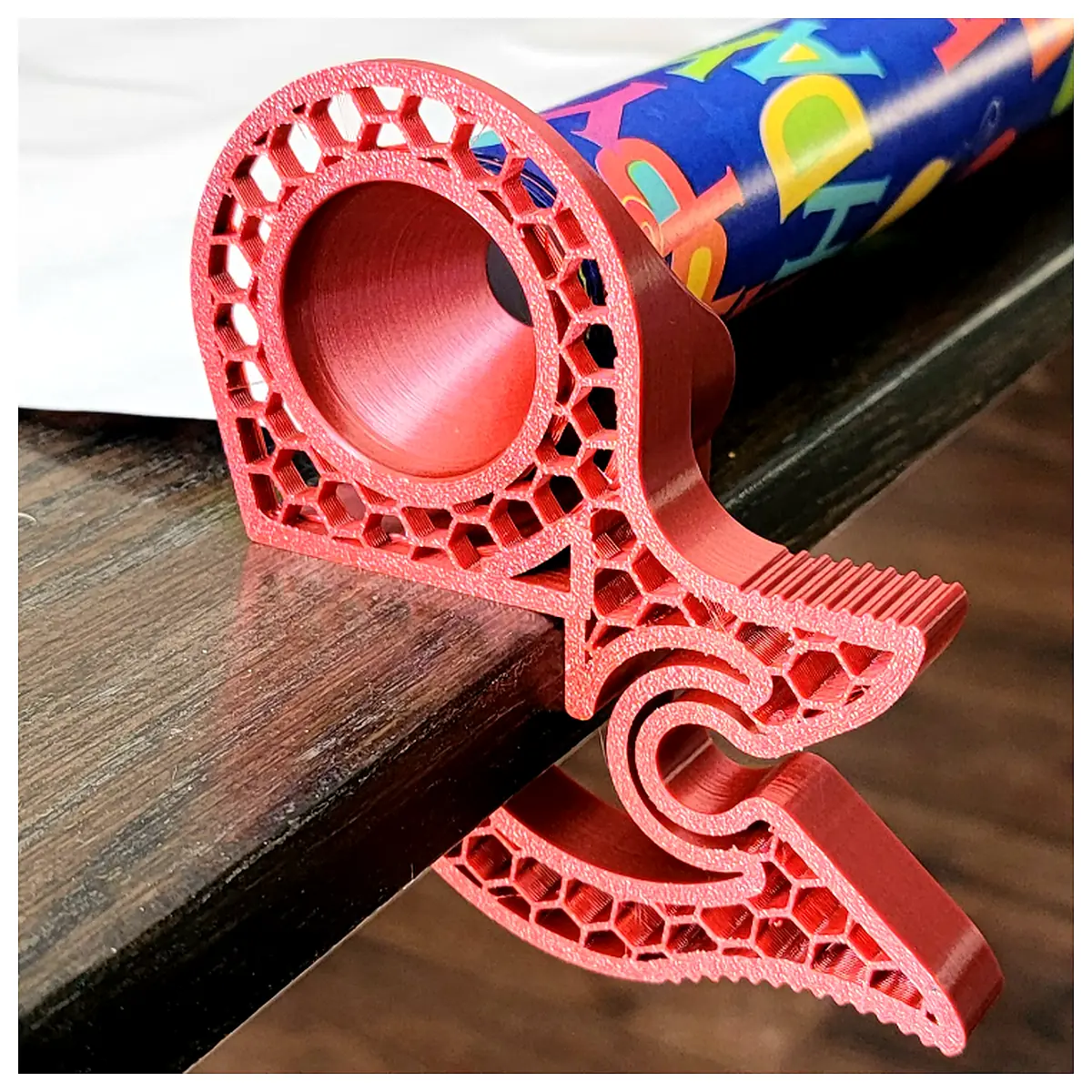 Gift Wrap Paper Holder Automatic Roll Dispenser Paper Storage Roll Organizer Box Roll Sheet