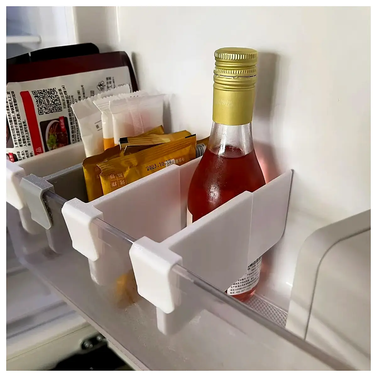 Adjustable Refrigerator Shelf Organizer Universal Rack Storage Kitchen Accessories Parts Repair
