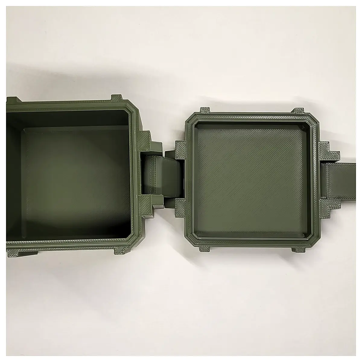 Rugged Portable Container Print in Place Tough Box Durable Storage Mil Box V2 Parts Repair