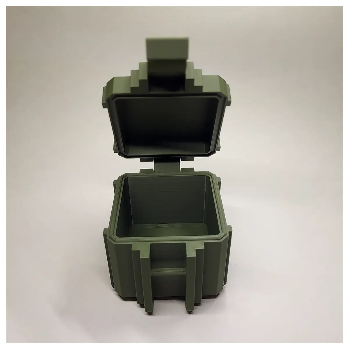 Rugged Portable Container Print in Place Tough Box Durable Storage Mil Box V2 Parts Repair