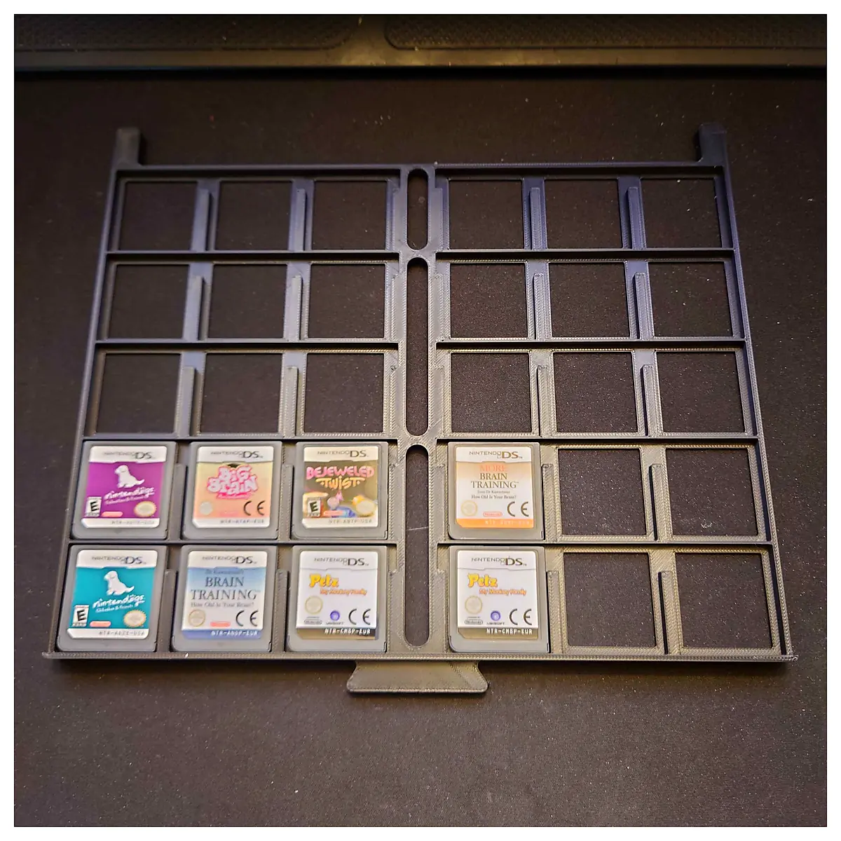 Game Cartridge Storage Chest Universal Archive Storage Game Collection Protection Parts