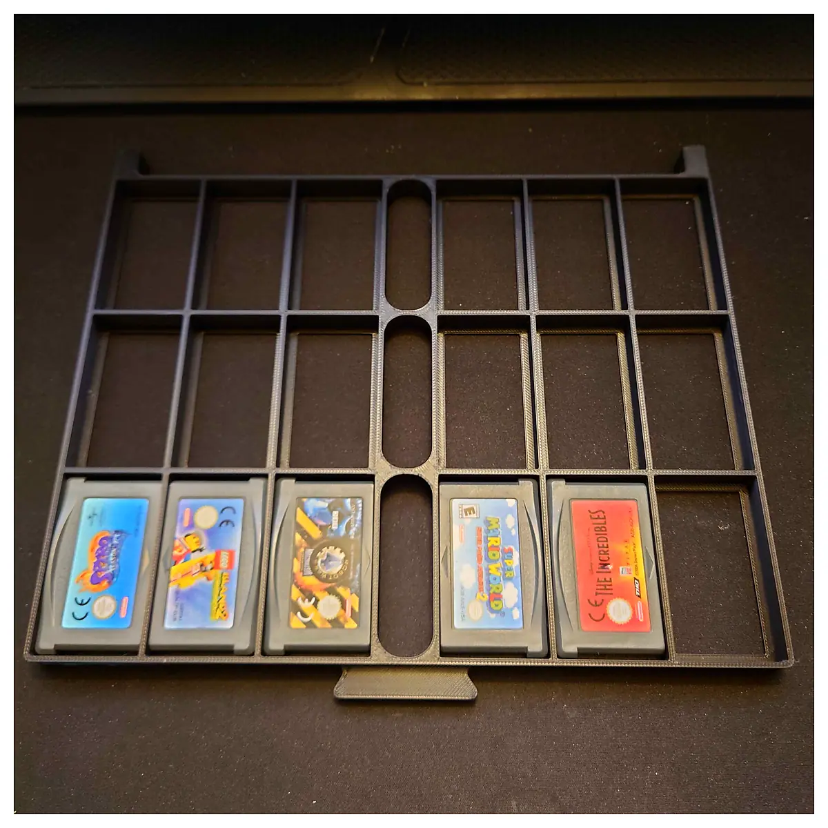 Game Cartridge Storage Chest Universal Archive Storage Game Collection Protection Parts