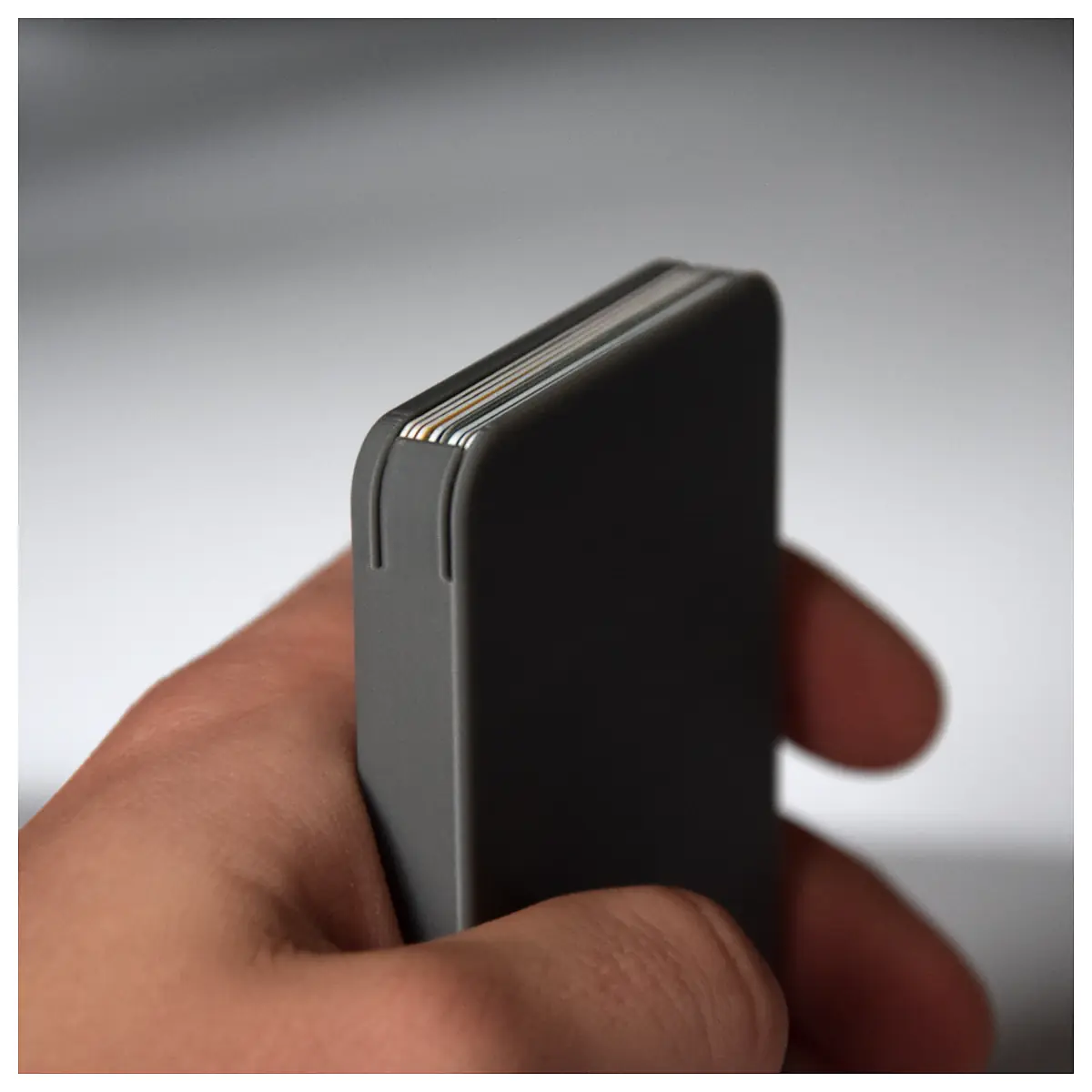 Slim Wallet No Cash Drawer Multi Function Thin Card Holder Money Clip Checkbook Storage Universal Wallet