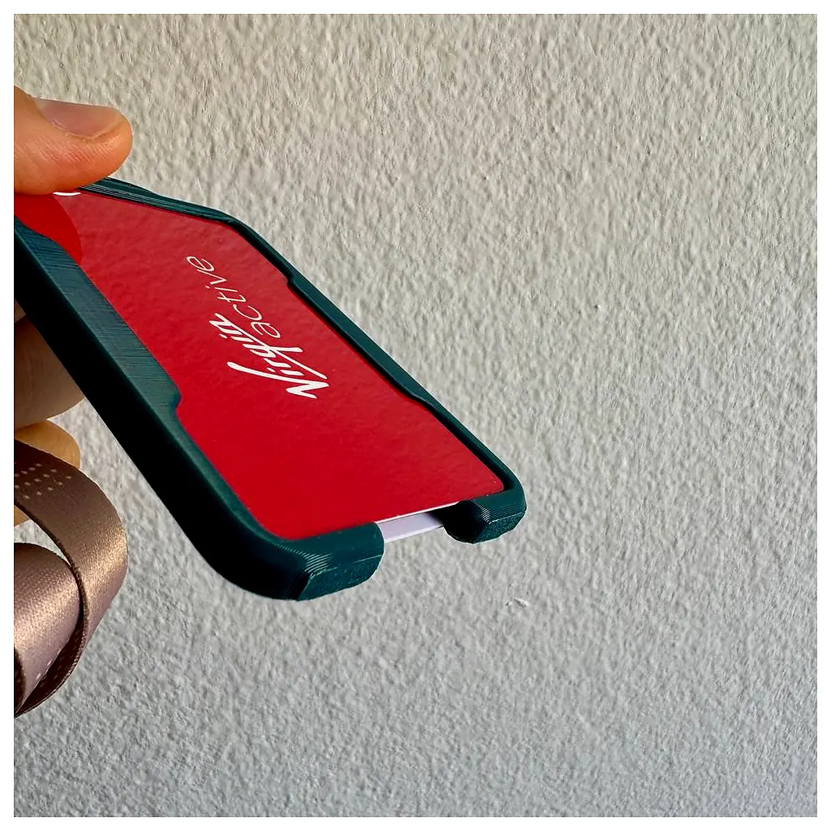 Double Faced Card Slip In Badge ID Holder Universal Parts Repair Identifier Passport
