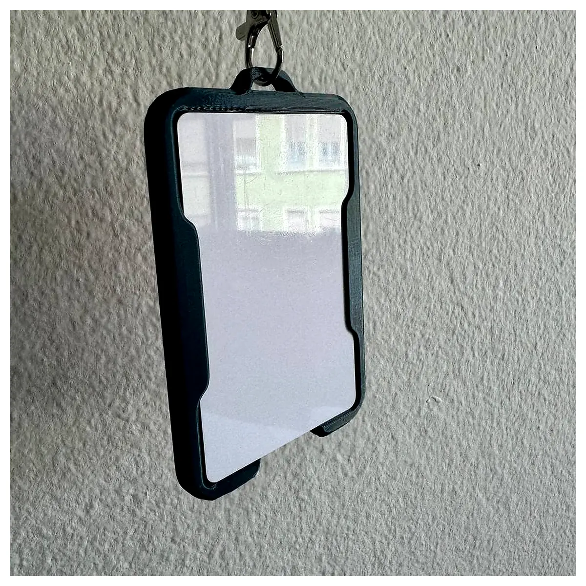 Double Faced Card Slip In Badge ID Holder Universal Parts Repair Identifier Passport