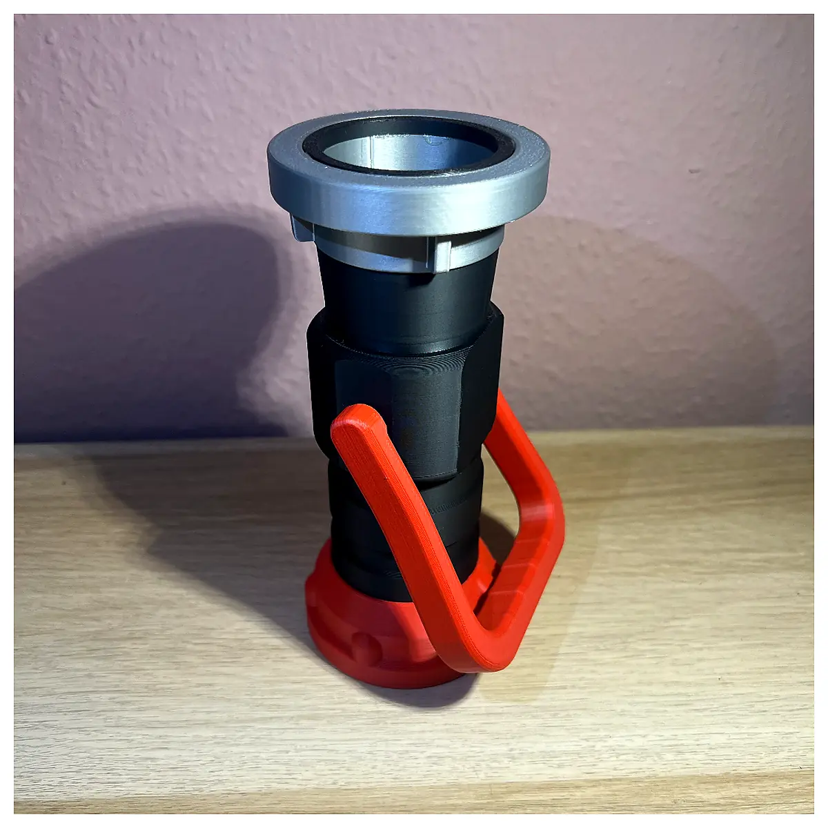 Firefighter Jet Nozzle Pen Holder Universal Water Gun Parts Nozzle Repair Firefighting Equipment Accessories