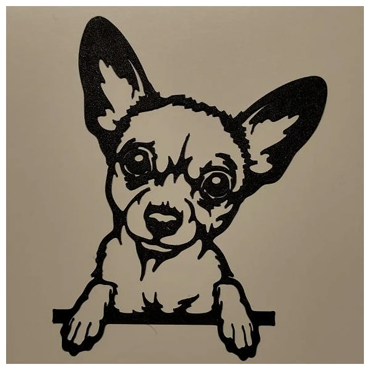 Chihuahua Wall Art Prints Dog Decor Canvas Wall Art Small Breed Wall Hanging Pet Painting Wall Decor