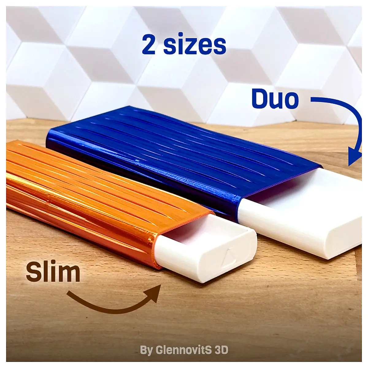 Sliding Storage Box Slim Travel Organizer Portable Storage Container Multi Function Storage Box Parts Organizer