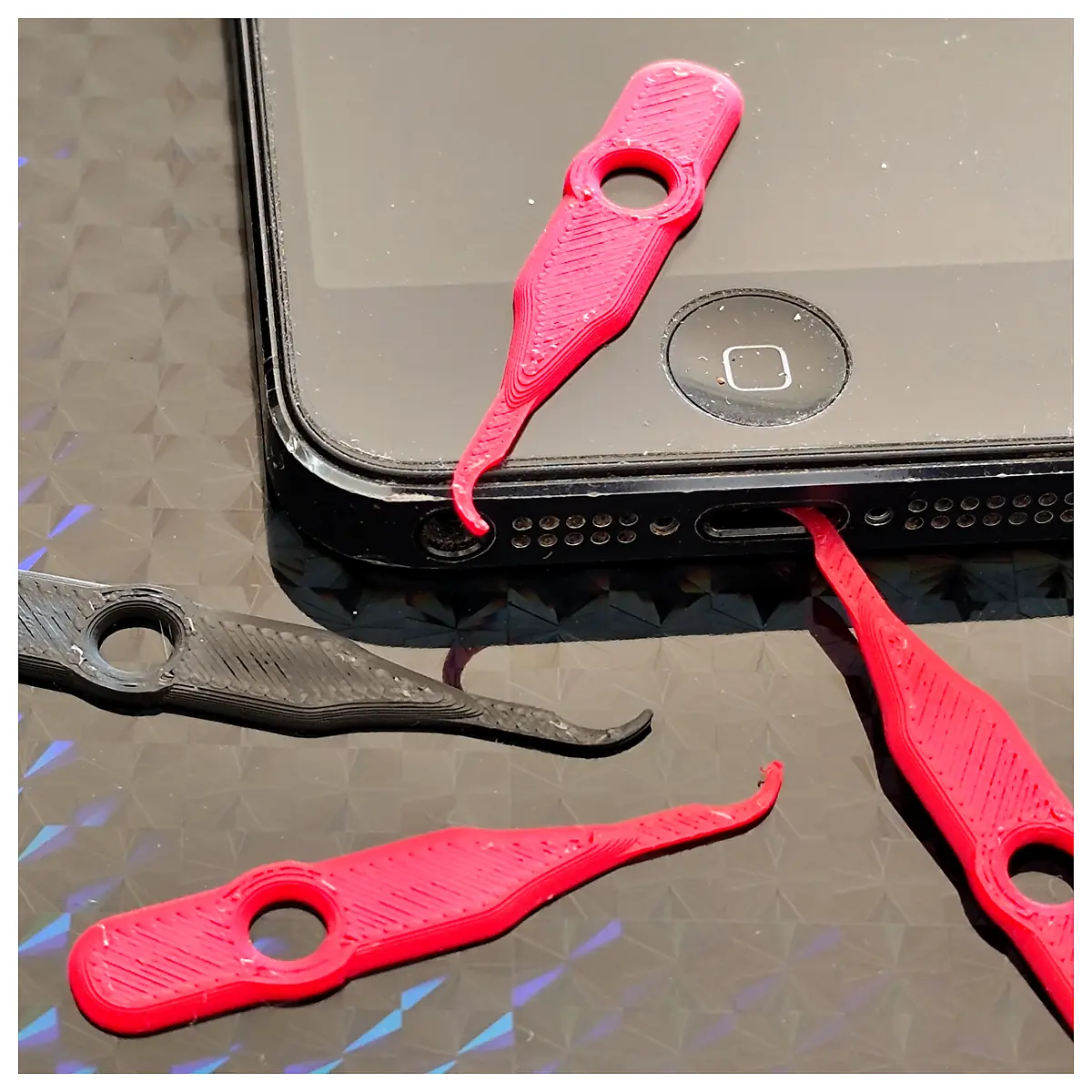 Phone Charging Port Dust Cleaner Tool Cleaning Kit Phone Accessories Charging Brush Cleaning