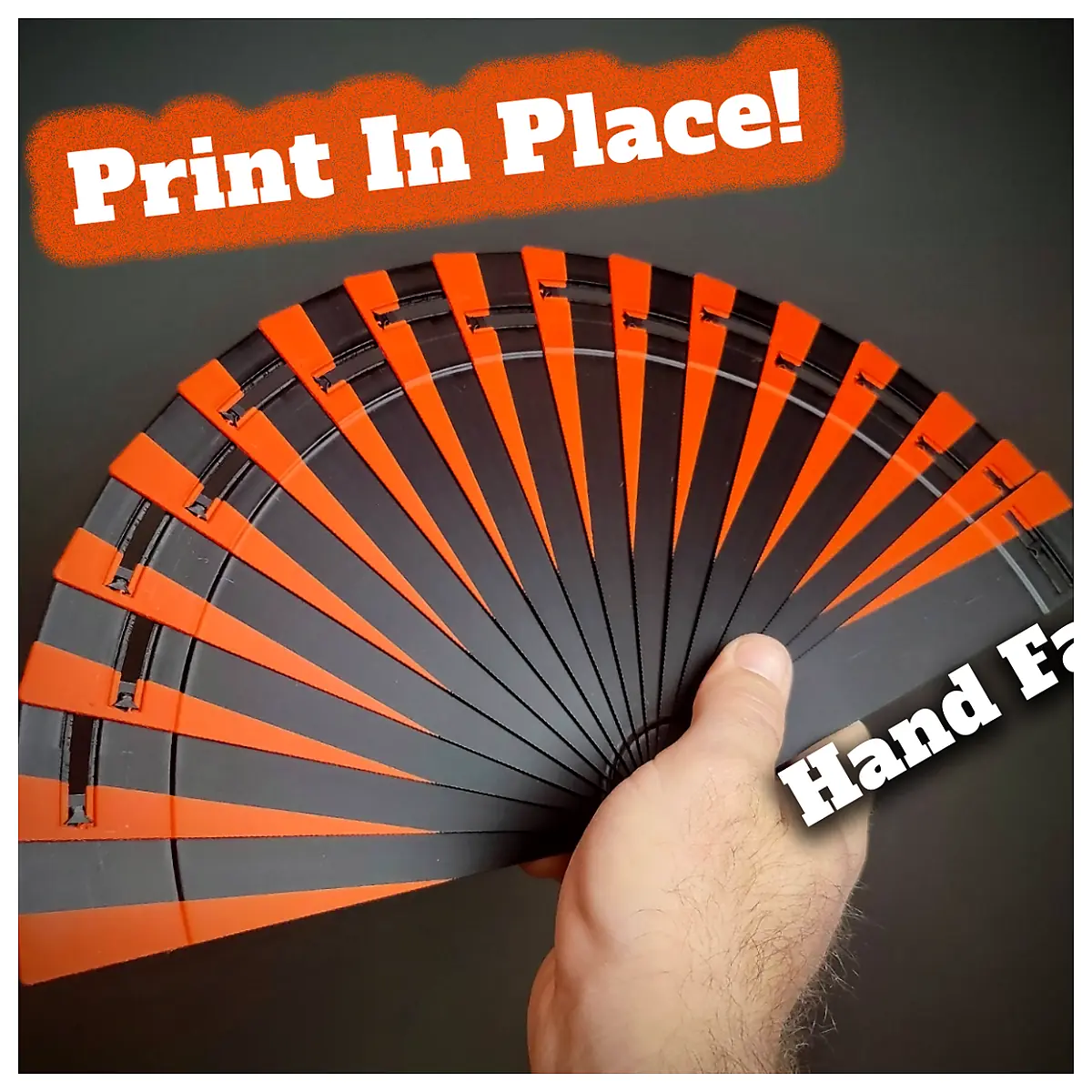 Collapsible Hand Fan Print in Place Cooling Fan Party Decoration Universal Parts Repair