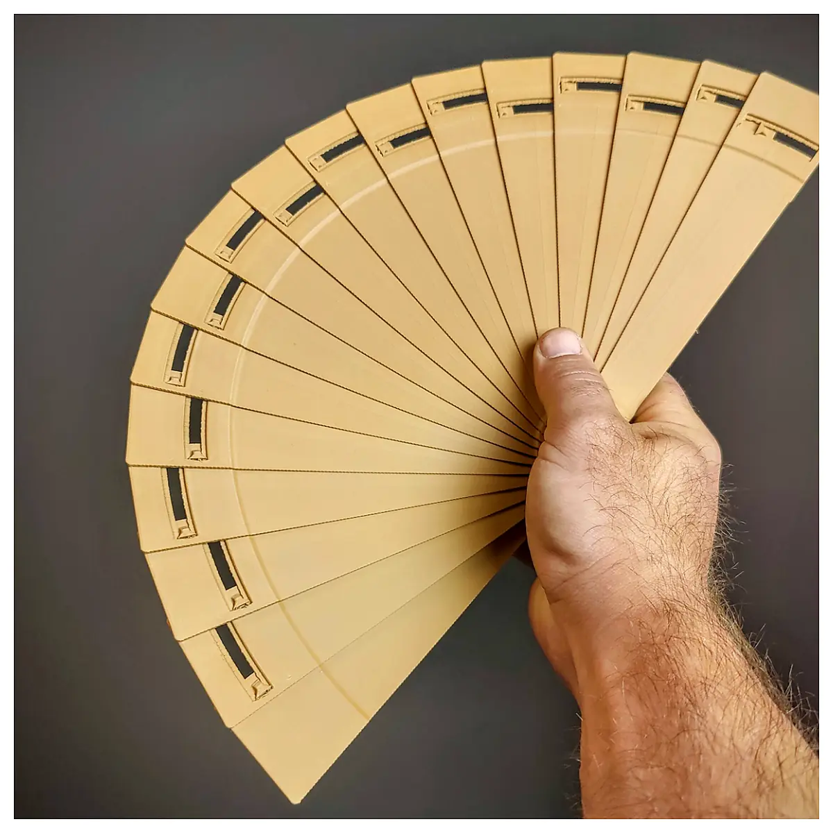 Collapsible Hand Fan Print in Place Cooling Fan Party Decoration Universal Parts Repair