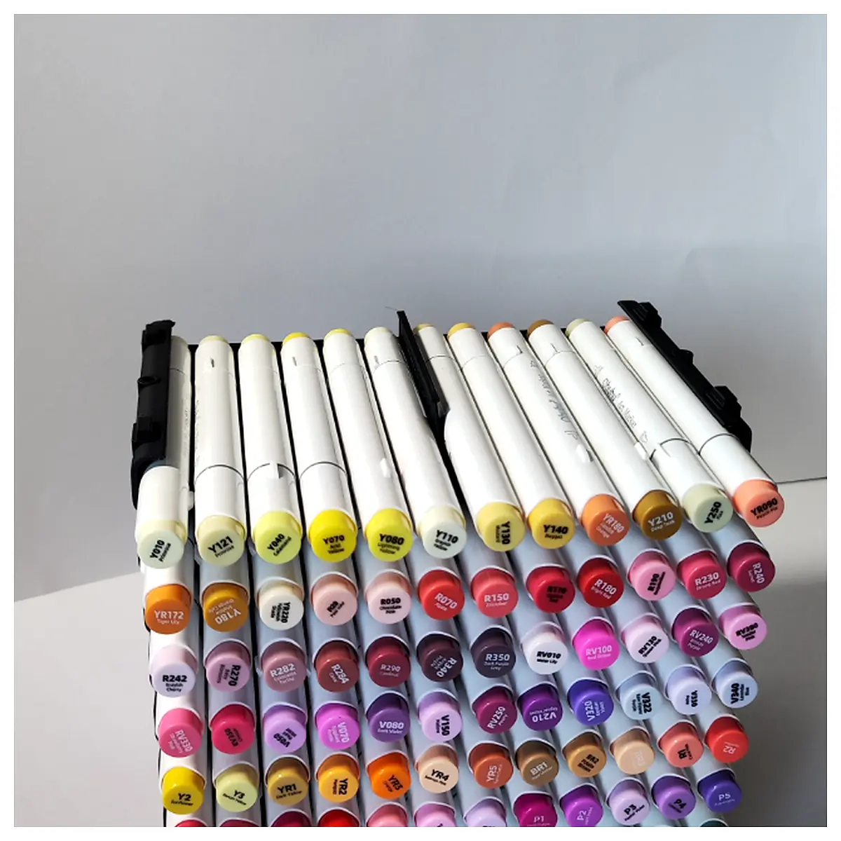 Stackable Marker Pen Holder Organizer Desk Storage Pen Case Supply Holder Parts Accessories