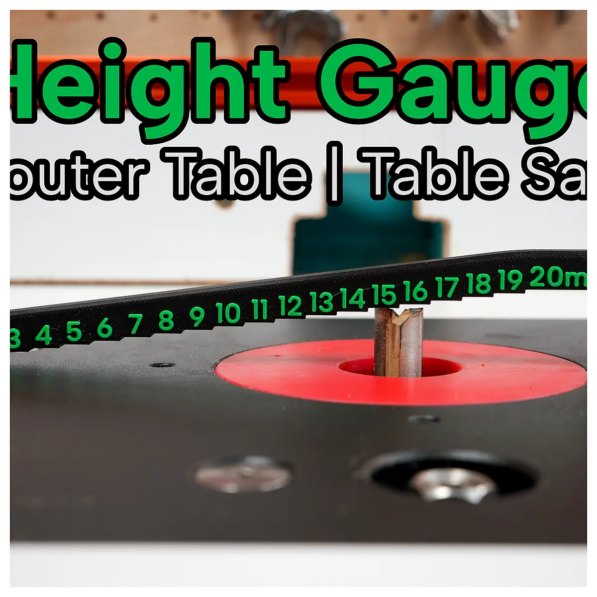 Height Gauge for Table Saw Measurement Tool Saw Accessories Adjustment Precision Measurement