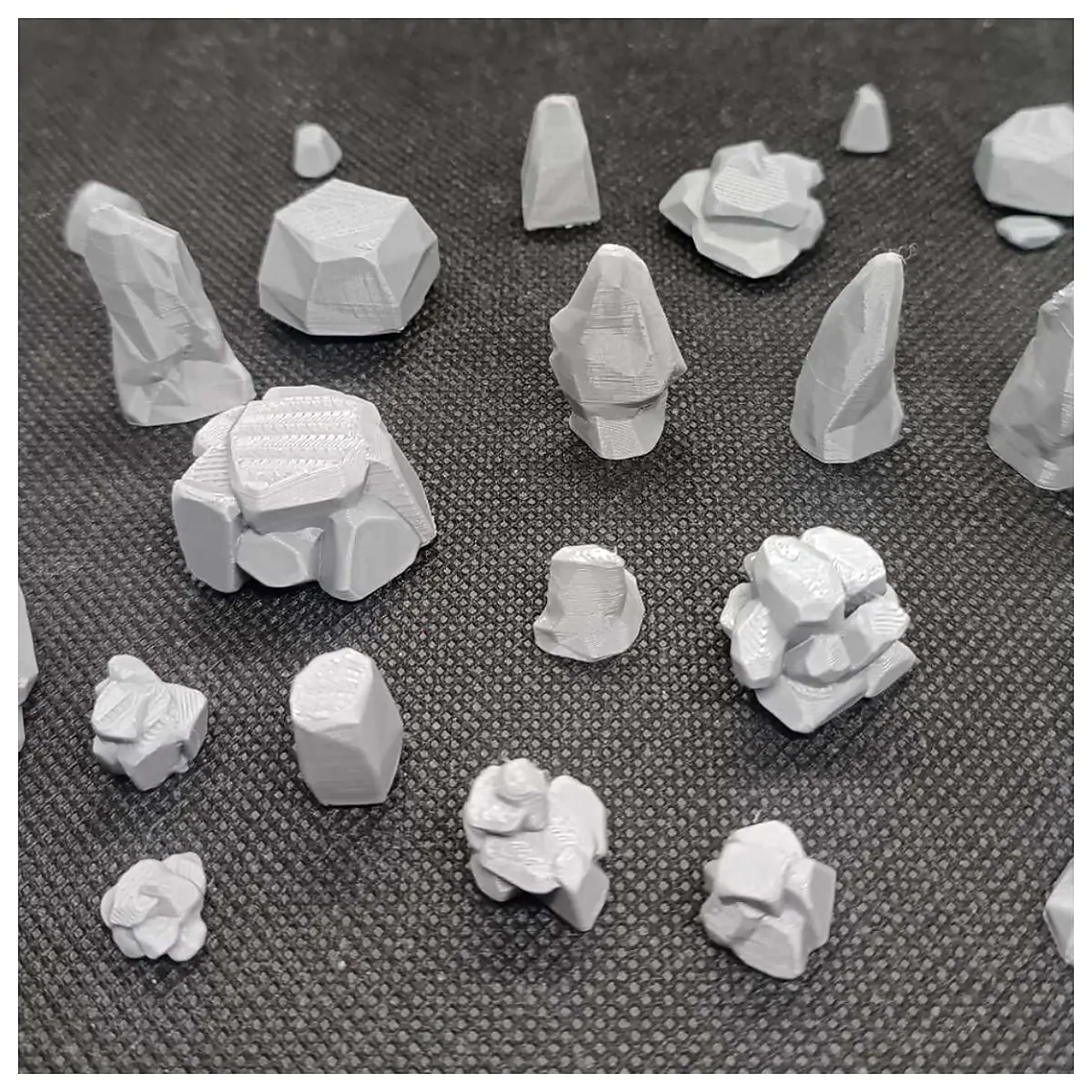 DD Terrain Stones D D RPG Set Tabletop Terrain Dice Roleplaying Game Accessories Miniature Figures