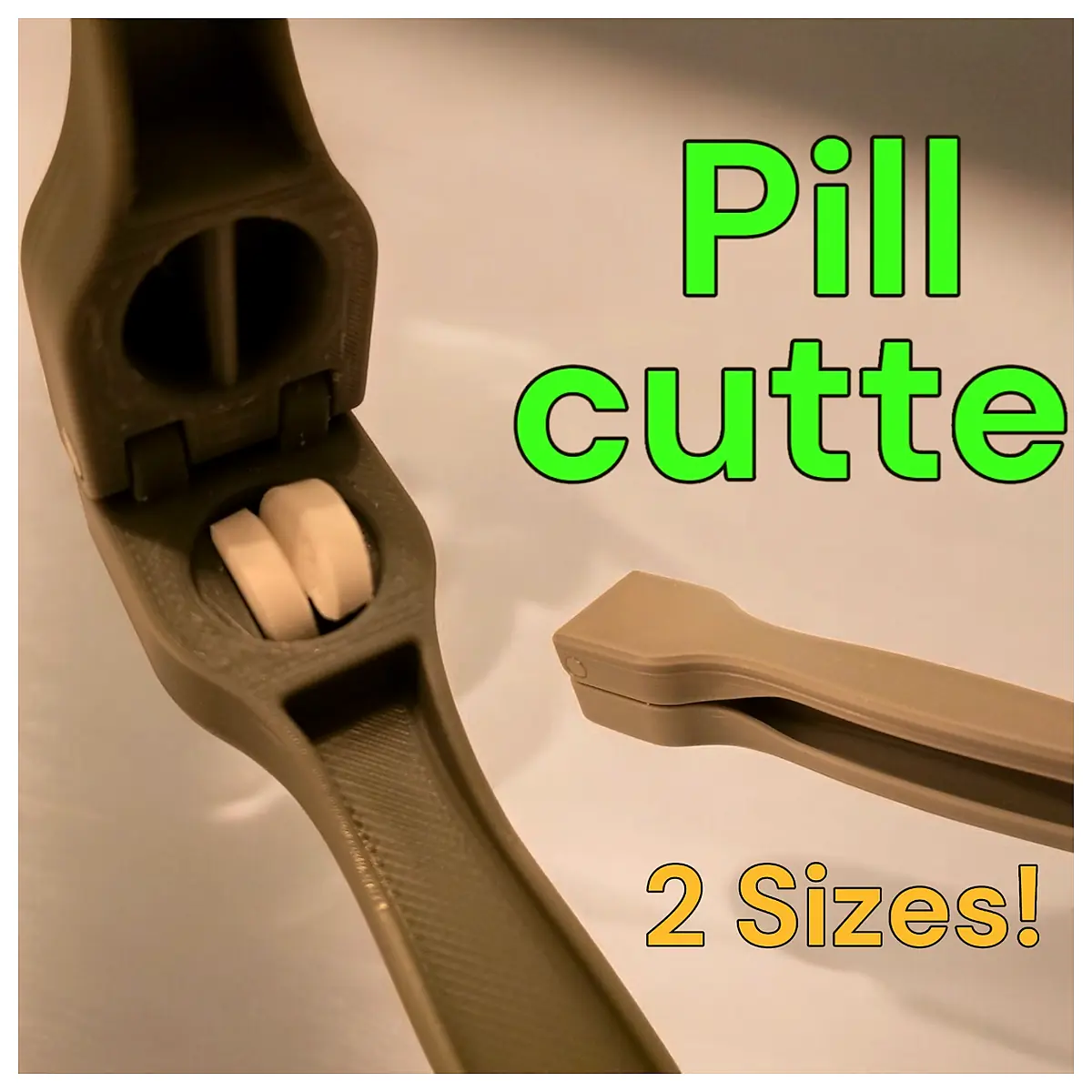 Pill Cutter 2 s Tablet Breaker Capsule Opener Safe Efficient Universal Pill Cutting Tool