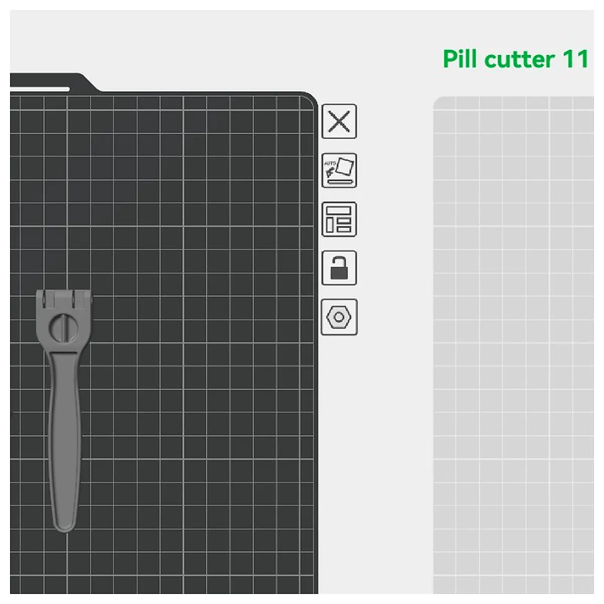 Pill Cutter 2 s Tablet Breaker Capsule Opener Safe Efficient Universal Pill Cutting Tool