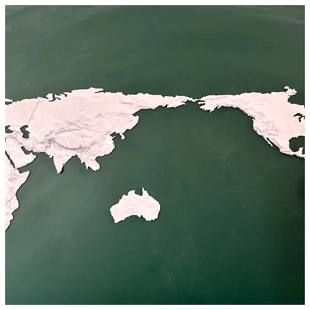 Seven Continents Landform Model Educational Toy Geology Learning Science Experiment Study Tool Kids Gift