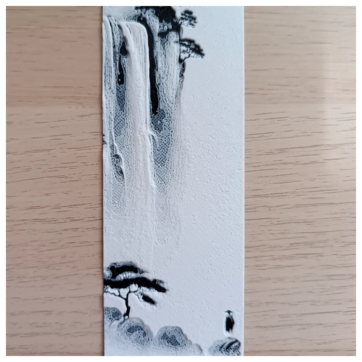 Waterfall Bookmark Creative Bookmark Student Gift Paper Bookmark Hobbies Collection Cute