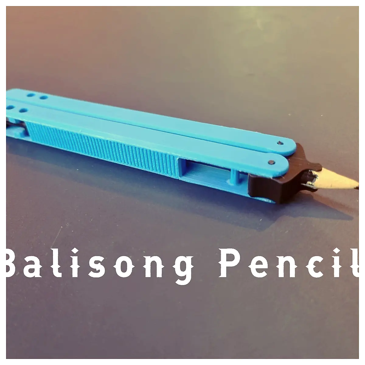 Balisong Pencil Rotating Pen Multi Function Grip Writing Tool Educational Toy Fast Spins