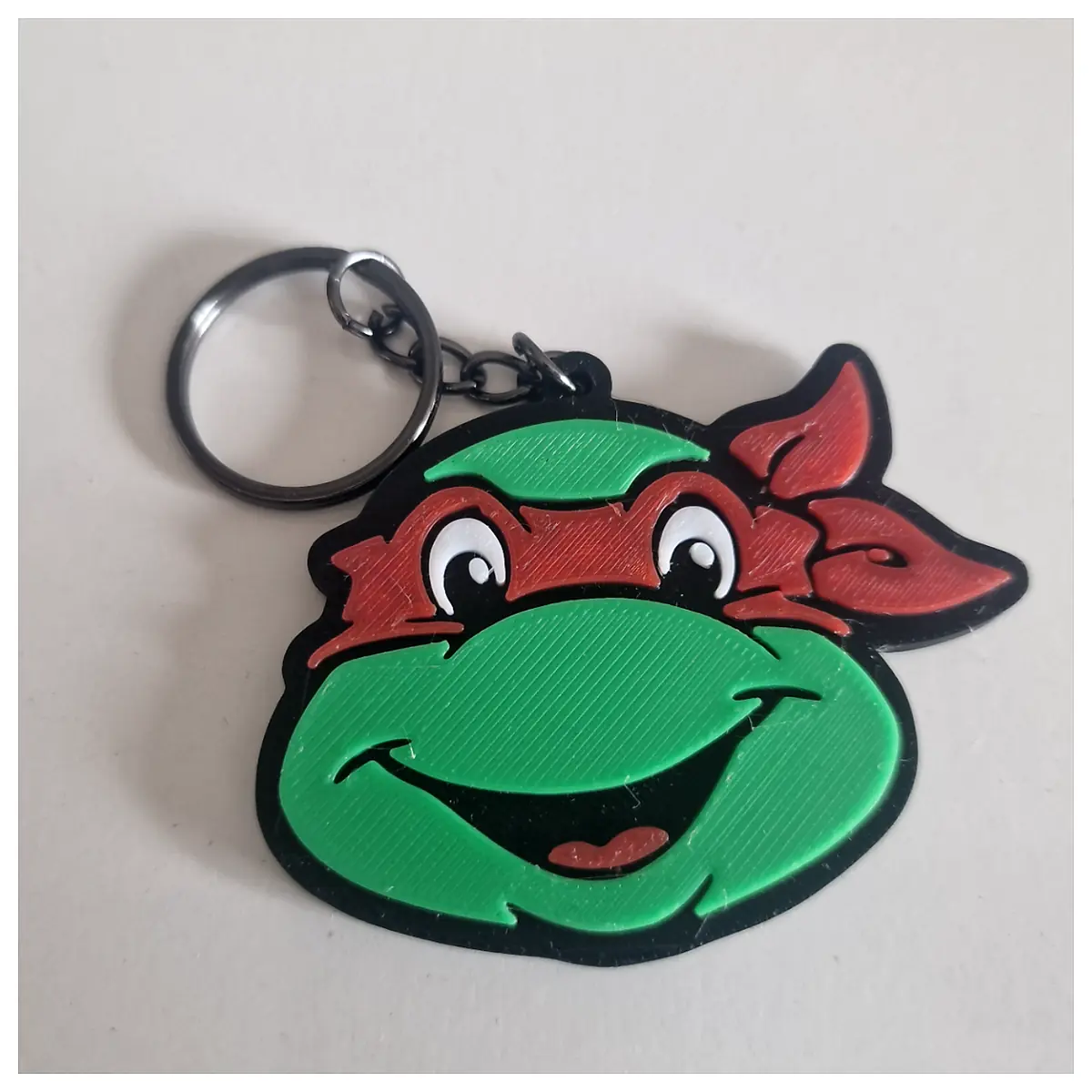 Ninja Turtle Keychain Collectible Toy Anime Figure Ninja Turtles Collectible Keychains Figure Collectible