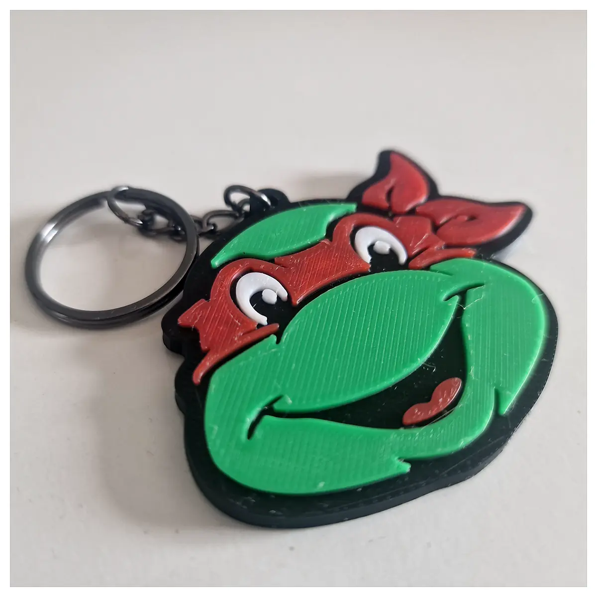 Ninja Turtle Keychain Collectible Toy Anime Figure Ninja Turtles Collectible Keychains Figure Collectible