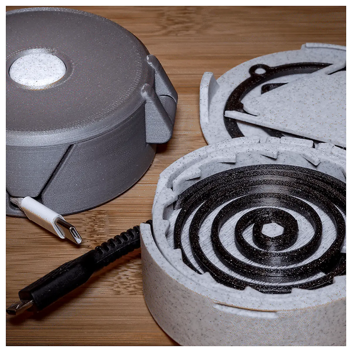Retractable Cable Organizer Stop Function Cable Management Cable Storage Parts Repair