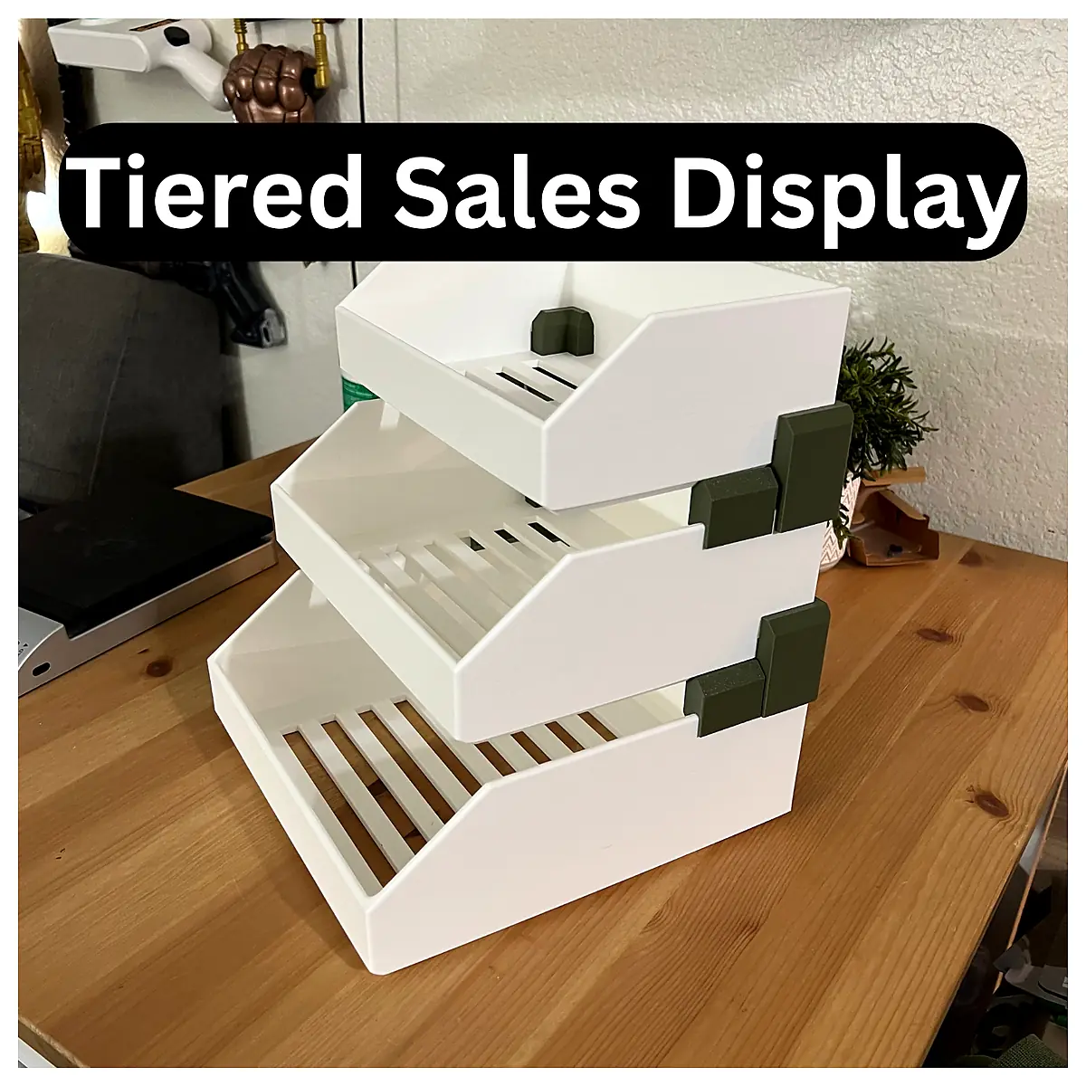 Tiered Display Rack Retail Shelving Sales Shelving Promotion Shelving Accessories Repair Parts