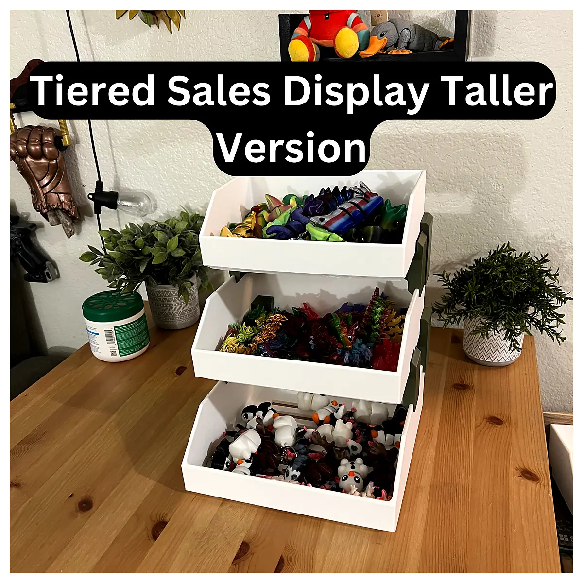 Tiered Display Rack Retail Shelving Sales Shelving Promotion Shelving Accessories Repair Parts