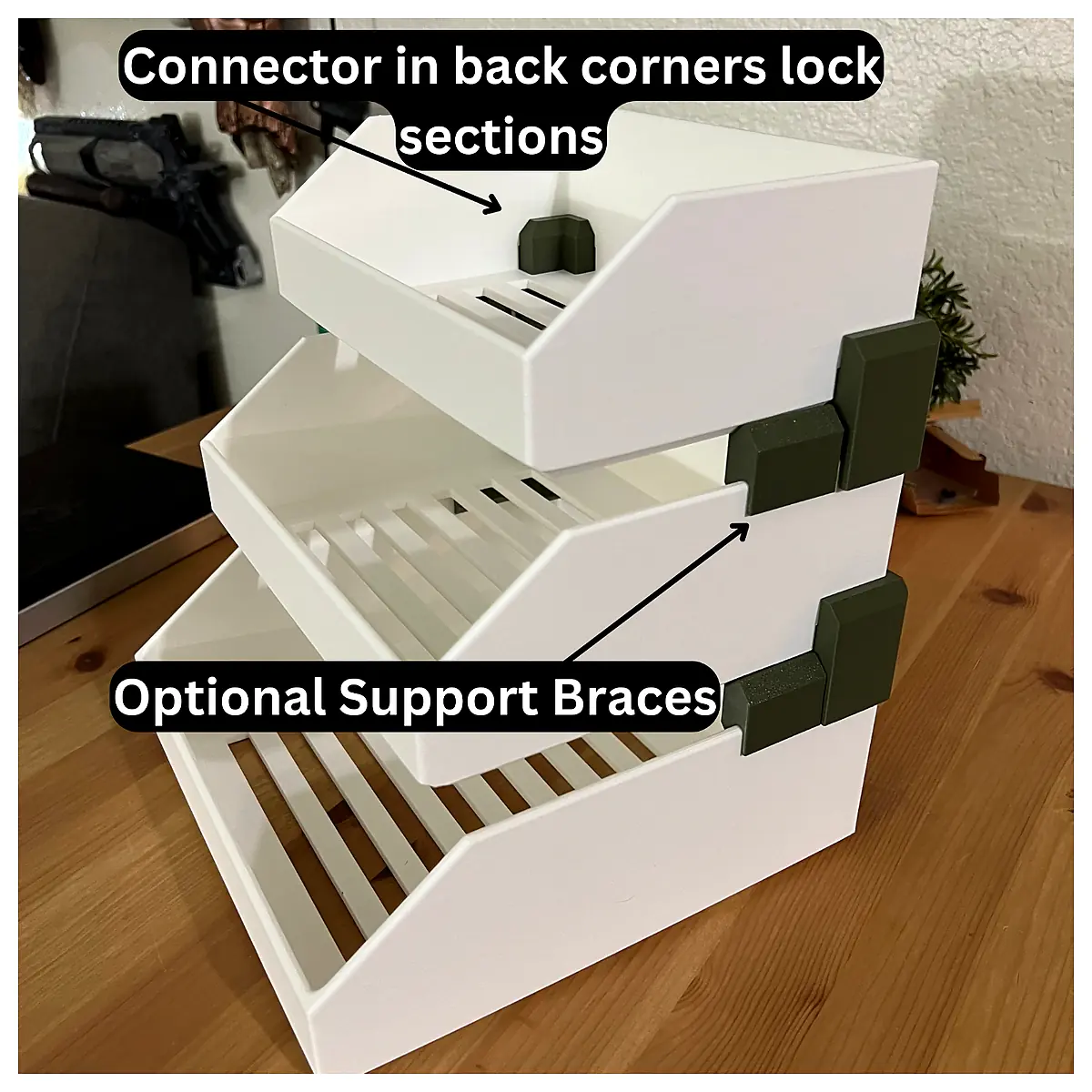 Tiered Display Rack Retail Shelving Sales Shelving Promotion Shelving Accessories Repair Parts