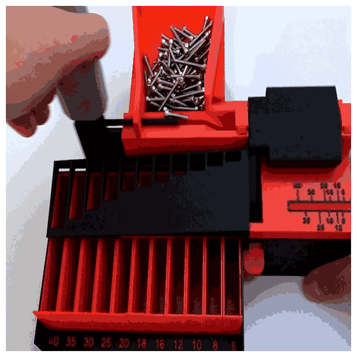 Bolt Screw Sorting Device Automatic Screw Classifier Repair Parts Bulk Handling Sorting Machine