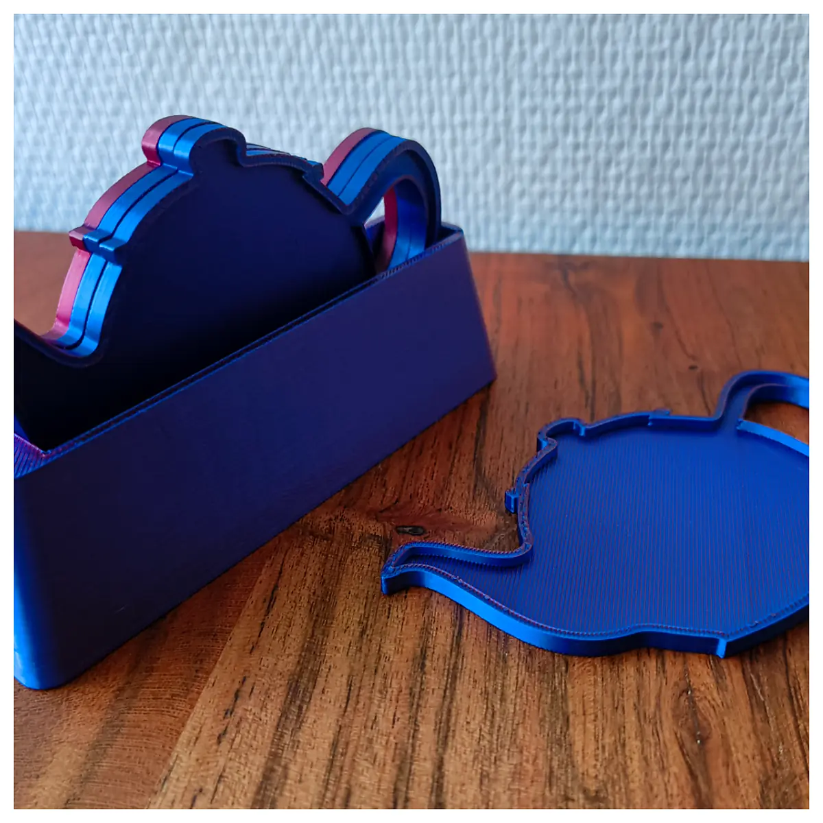 Teabag Holder Stand Tea Bags Organizer Tea Box Holder Automatic Teabag Opener Creative Tea Accessories